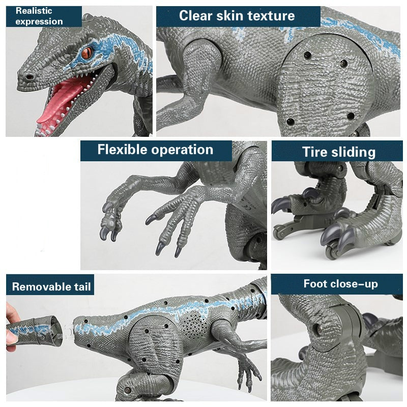 Big Size 2.4G RC Dinosaur Intelligent Raptor Animal Remote