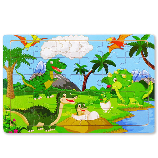 Dinosaurs City Wooden Preschool