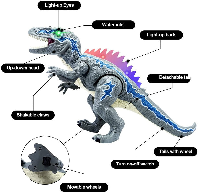 Big Size 2.4G RC Dinosaur Intelligent Raptor Animal Remote