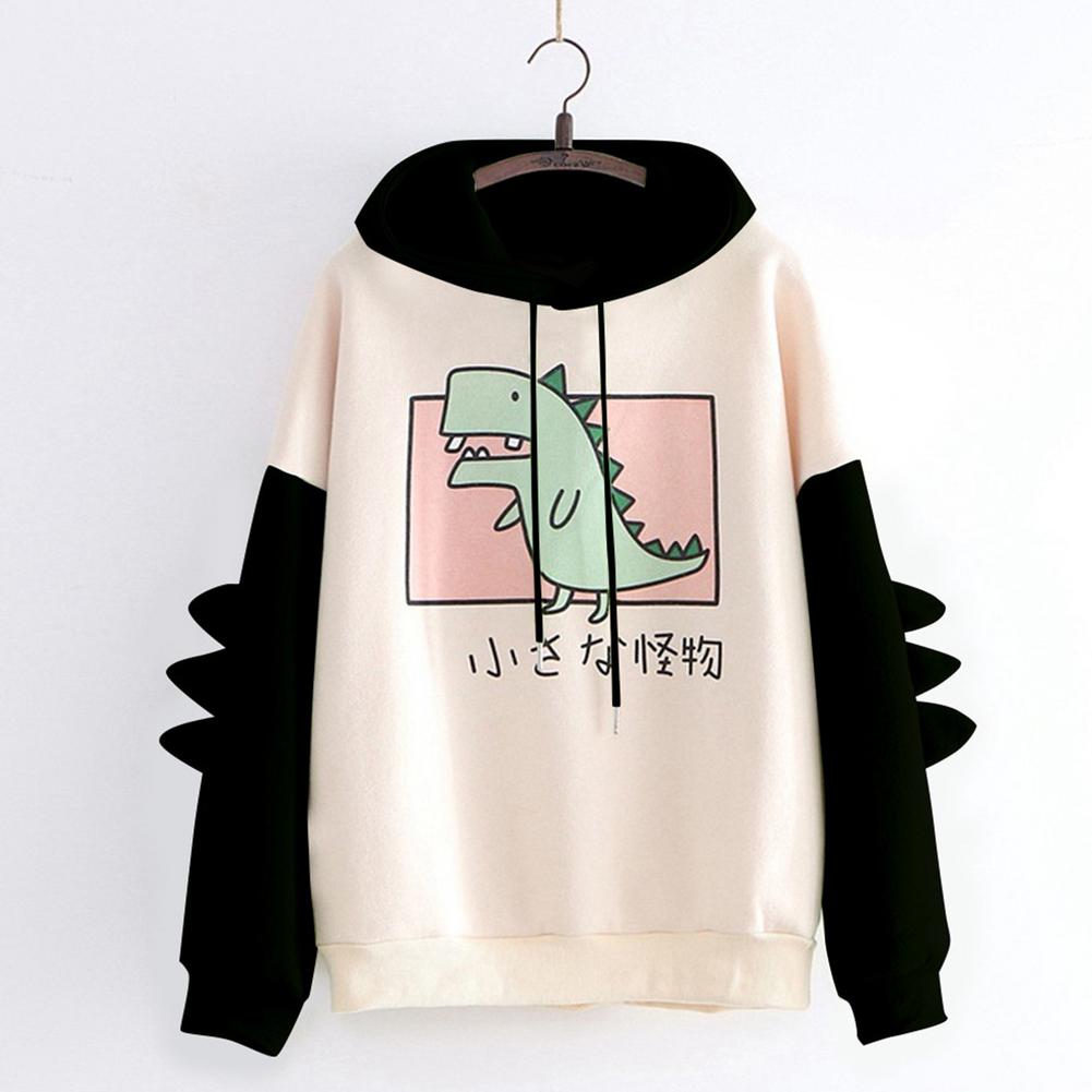 Dinosaur Oversized Cartoon Hoodie