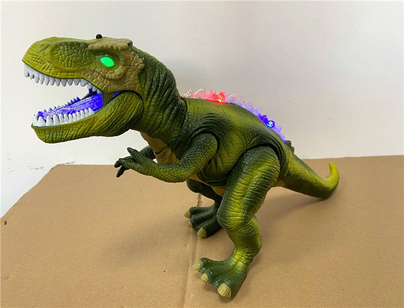 RC Dinosaur Electric Dino Tyrannosaurus Rex Animal Remote Control Walking Roar LED Colorful Kids Pet Boy Toys Children Gifts