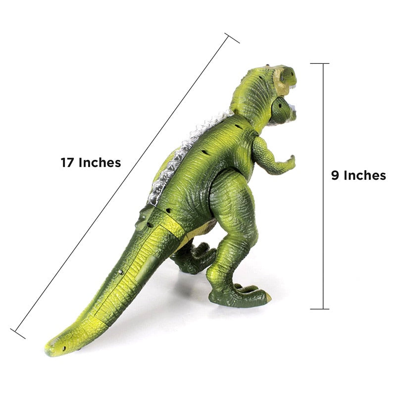 RC Dinosaur Electric Dino Tyrannosaurus Rex Animal Remote Control Walking Roar LED Colorful Kids Pet Boy Toys Children Gifts