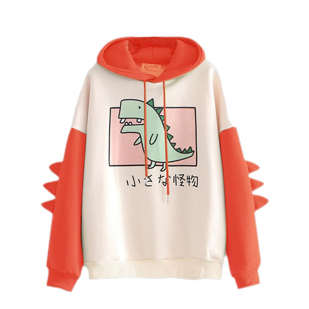 Dinosaur Oversized Cartoon Hoodie