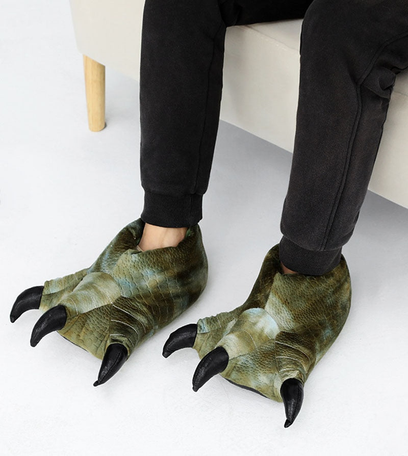 Funny Unisex Animal Paw Slippers Shoes