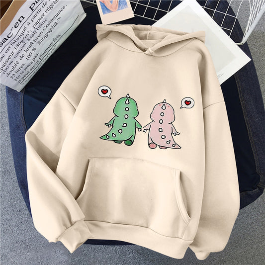 Winter Casual Vintage Korean Pullovers Sweatshirts