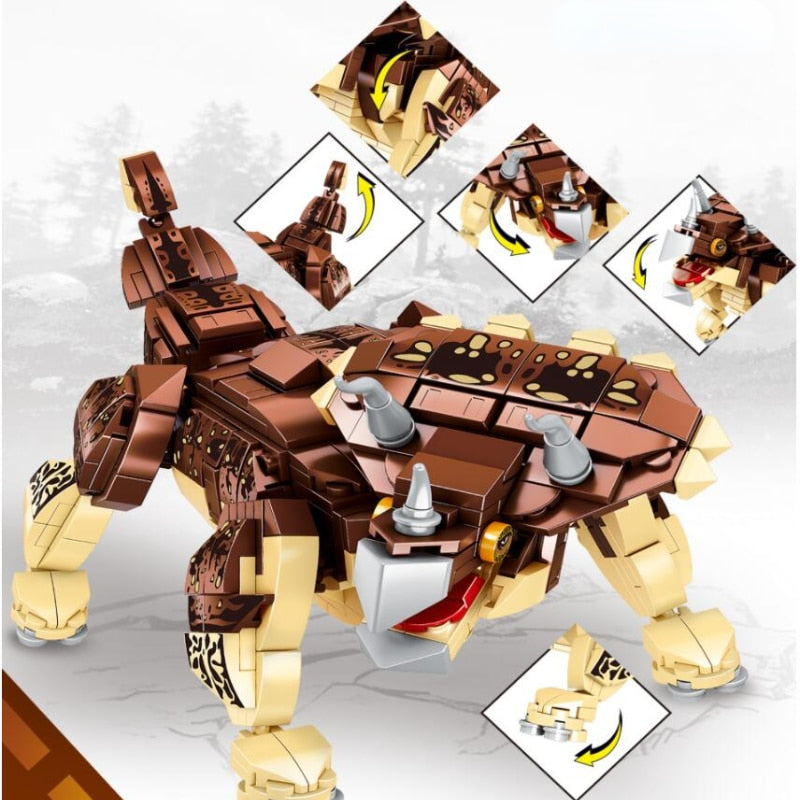 Rex Building Block Triceratops Legos