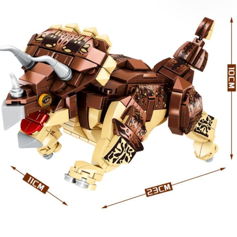 Rex Building Block Triceratops Legos