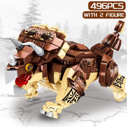 Rex Building Block Triceratops Legos